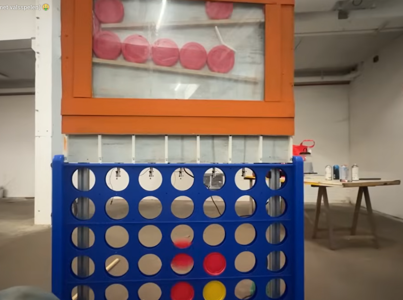 Robotic AI Connect-4 Game project detail