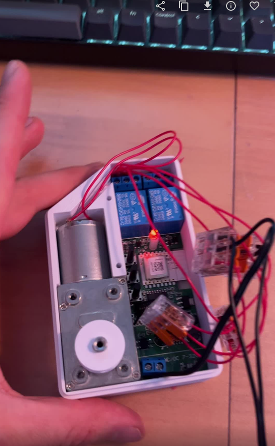 DIY Curtain Opening System